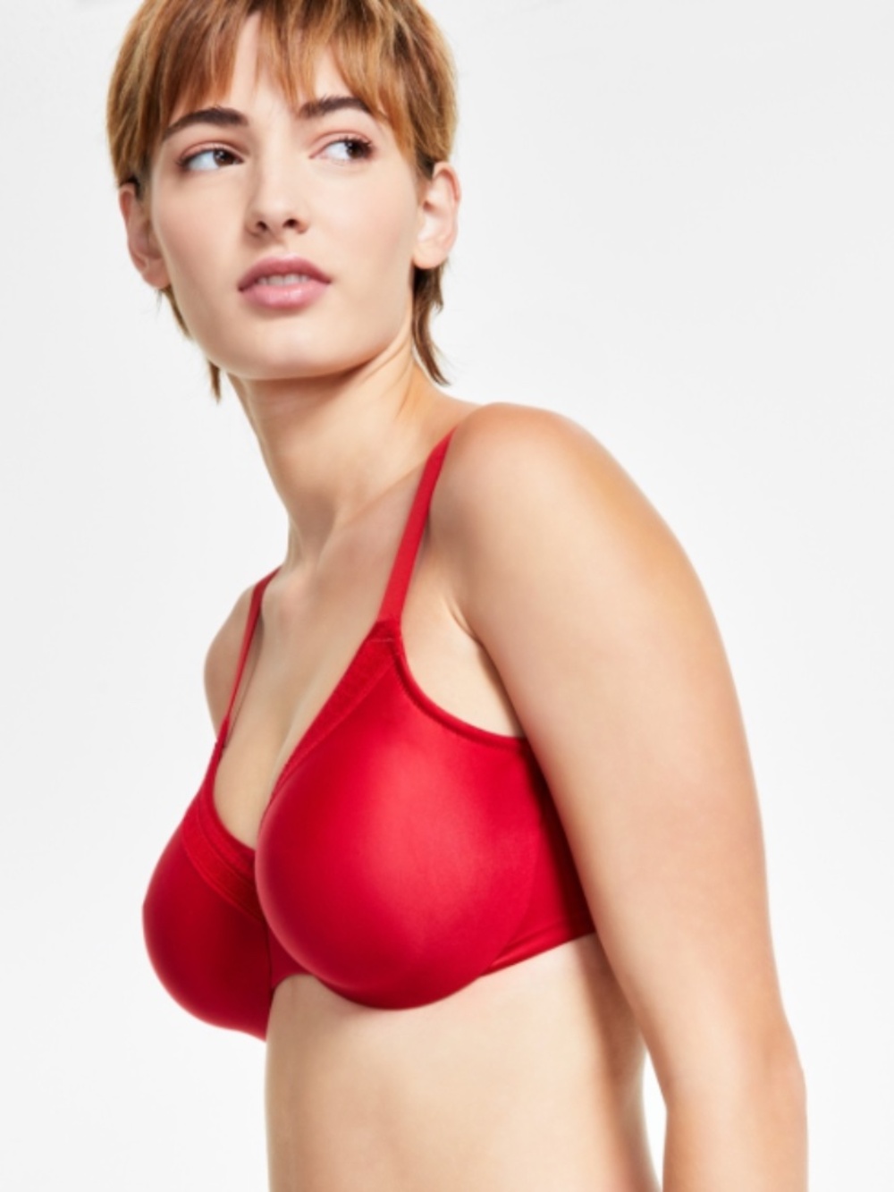 Wacoal Women's Perfect Primer Full Figure Underwire Bra in Equestrian Red. - Picture 3 of 3